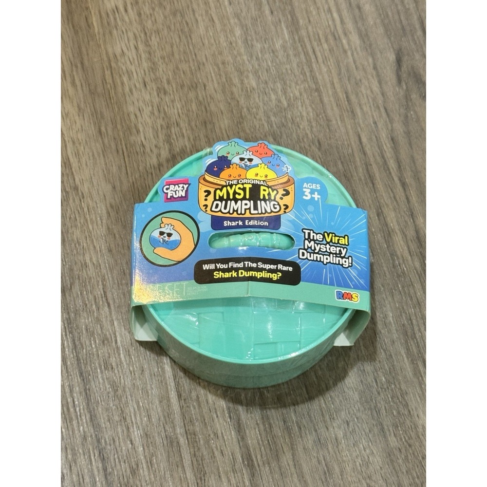 Crazy Fun RMS Mystery Dumpling Shark Surf Edition Squishy Bun Toy Sealed